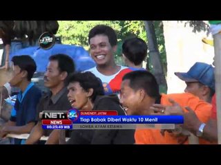 NET24 Lomba Ayam Ketawa Bersuara Paling Merdu di Sumenep