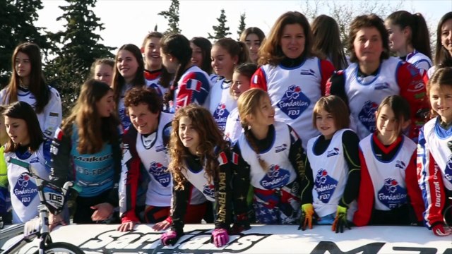 Un stage 100 % féminin au BMX de Sarrians