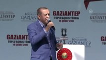Cumhurbaşkanı Erdoğan - Toplu Açılış Töreni - Gaziantep