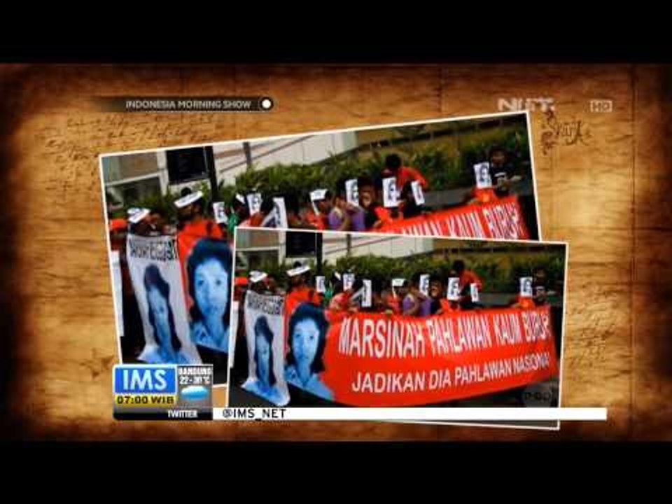 IMS Today's History 8 Mei 1993 Aktivis Buruh Marsinah Meninggal Dunia