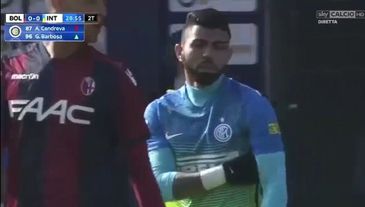 Gabriel Barbosa Vs Bologna SKY (Skills and Goal) - Bologna - Inter 0-1 (GABIGOL)