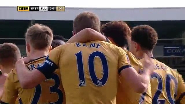 Harry Kane Goal HD - Fulham 0-1 Tottenham Hotspur 19.02.2017 HD