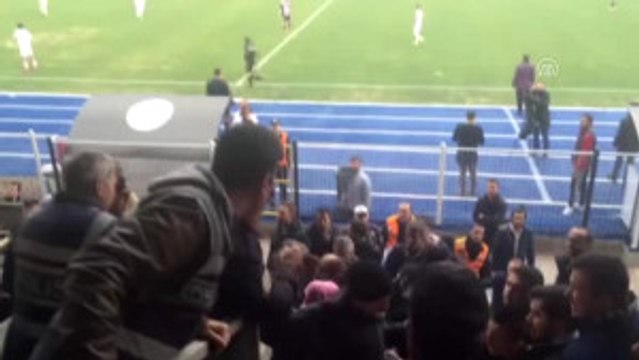 Aydınspor 1923-Karşıyaka Maçında Protokol Tribününde Arbede