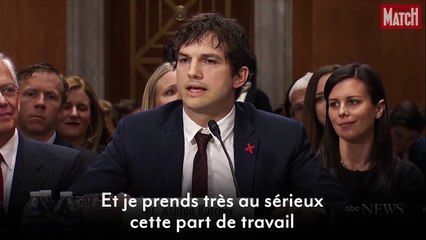 Le discours d'Ashton Kutcher contre la pédophilie
