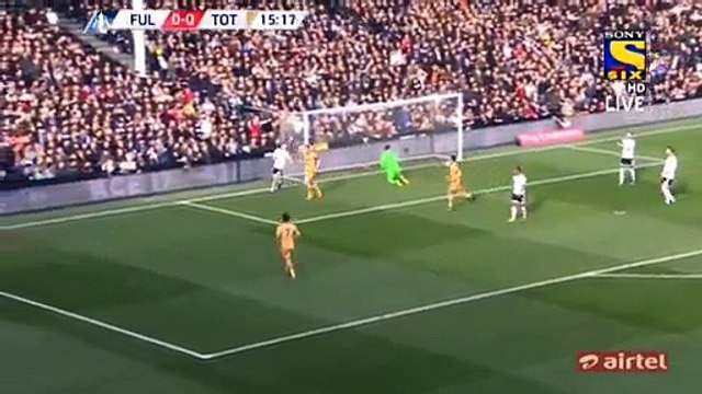 0-1 Harry Kane Goal HD - Fulham 0-1 Tottenham Hotspur - 19.02.2017 HD