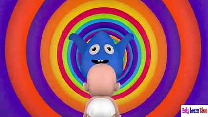 Colors for children to learn with 3D BABY Crawling Indoor Playground Tunnel for Kids to LEARN COLORS