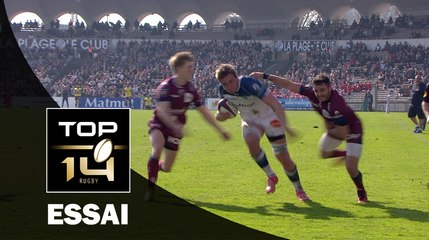 TOP 14 ‐ Essai Anthony JELONCH (CO) – Bordeaux-Bègles-Castres – J18 – Saison 2016/2017