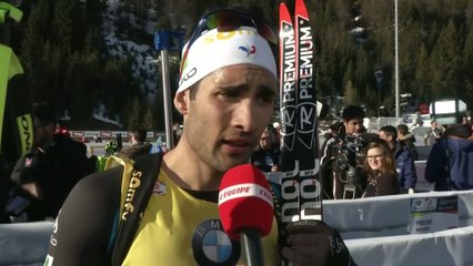 Biathlon - ChM (H) : Fourcade «Un peu énervé»