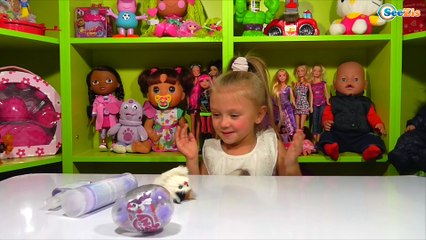 ✔ Ярослава лопает большой шар с сюрпризами. Игрушки для детей / My little Pony / Frozen ✔
