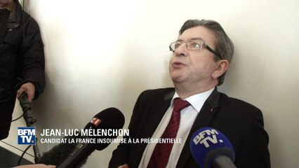 Selon Jean-Luc Mélenchon, l'attitude de Benoît Hamon est "consternante"