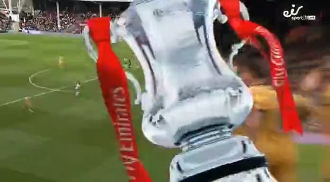 Harry Kane 2 nd Goal Fulham 0 - 2 Tottenham FA Cup 19-2-2017