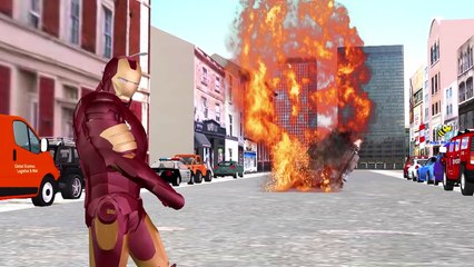 Hulk Vs Ironman De Dibujos Animados Dedo De La Familia Rimas | Spiderman Vs Venom Niños Canciones Infantiles