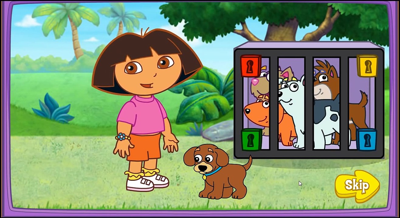 Juego de Dora la exploradora Dora Cachorro Juego de Aventura Full HD Video Lindo para los Niños Pequeños