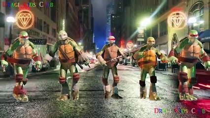 Dedo de la Familia 3D de las Tortugas Ninja | canciones infantiles Canciones | las Tortugas Ninja Dedo de la Familia para Ch