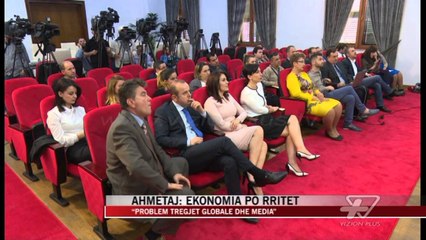 Ahmetaj: Ekonomia po rritet - News, Lajme - Vizion Plus