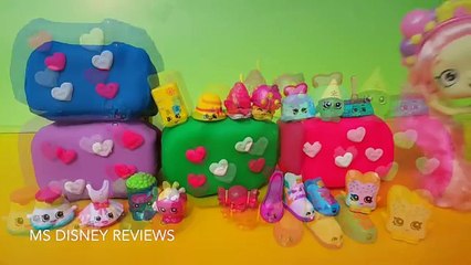PLAY-DOH Shopkins Surprises mini blind bags Season 3 unboxing video