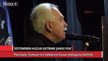 ‘Bu sistemin huzur getirme şansı yok’