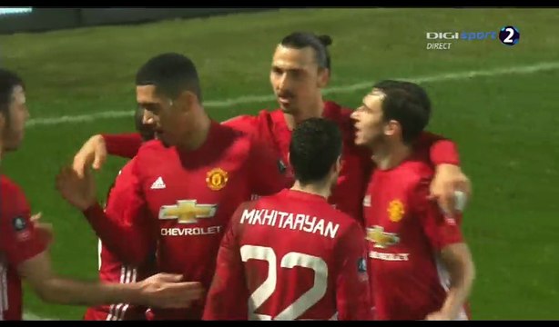 Zlatan Ibrahimovic Goal HD - Blackburn 1-2 Manchester United - 19.02.2017