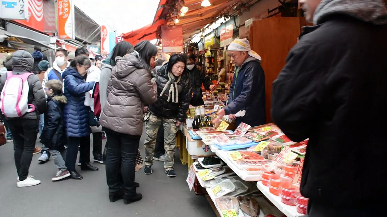 Tokyo, un marché