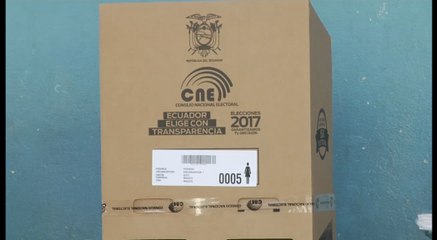Avanza jornada de votación en Ecuador con "normalidad" según CNE