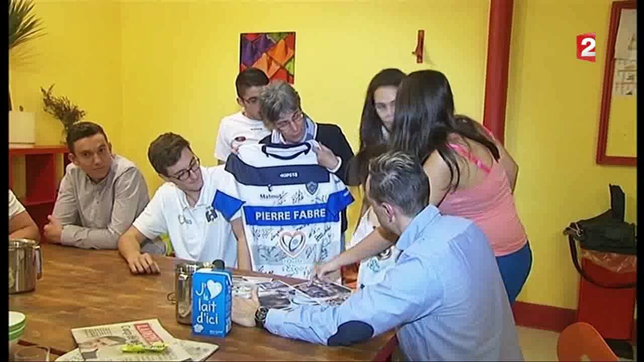 OVALE DE L'ESPOIR SUR FRANCE 2 : RENCONTRE A XV