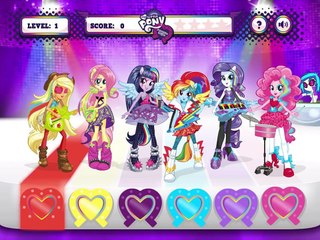 Equestria Girls RainBooms Repeat the Beat APPS for KIDS Flash Game My Little Pony 