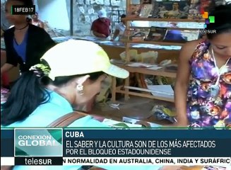 Cubanos rechazan el bloqueo en la Feria Internacional del Libro