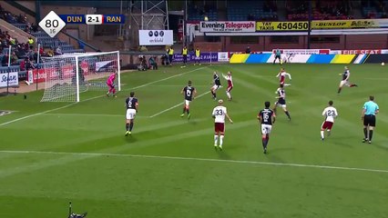 Rangers manager does headstand after missed chance   2016/17 Scottish Premiership