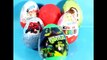 Surprise eggs Peppa Pig Spiderman Monsters Inc Kinder surprise Barbie Disney cars planes f