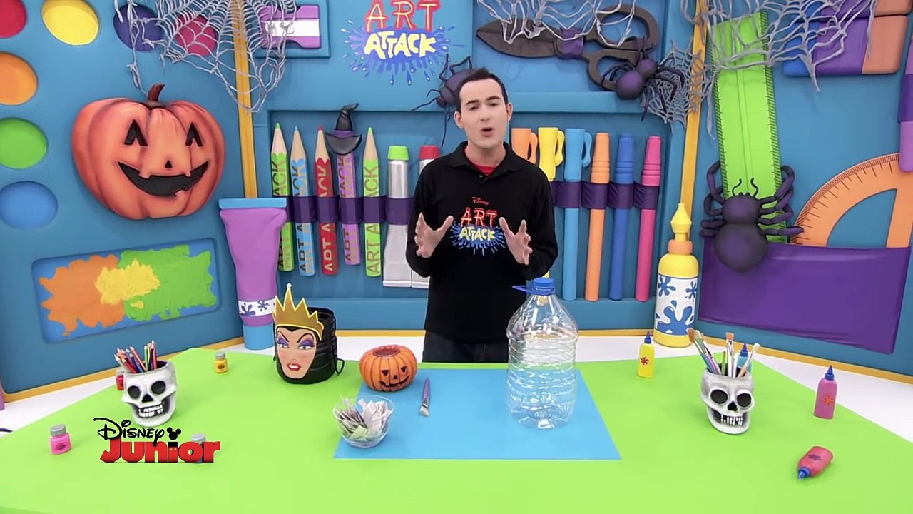 Art Attack - Le panier d'Halloween - Disney Junior - VF