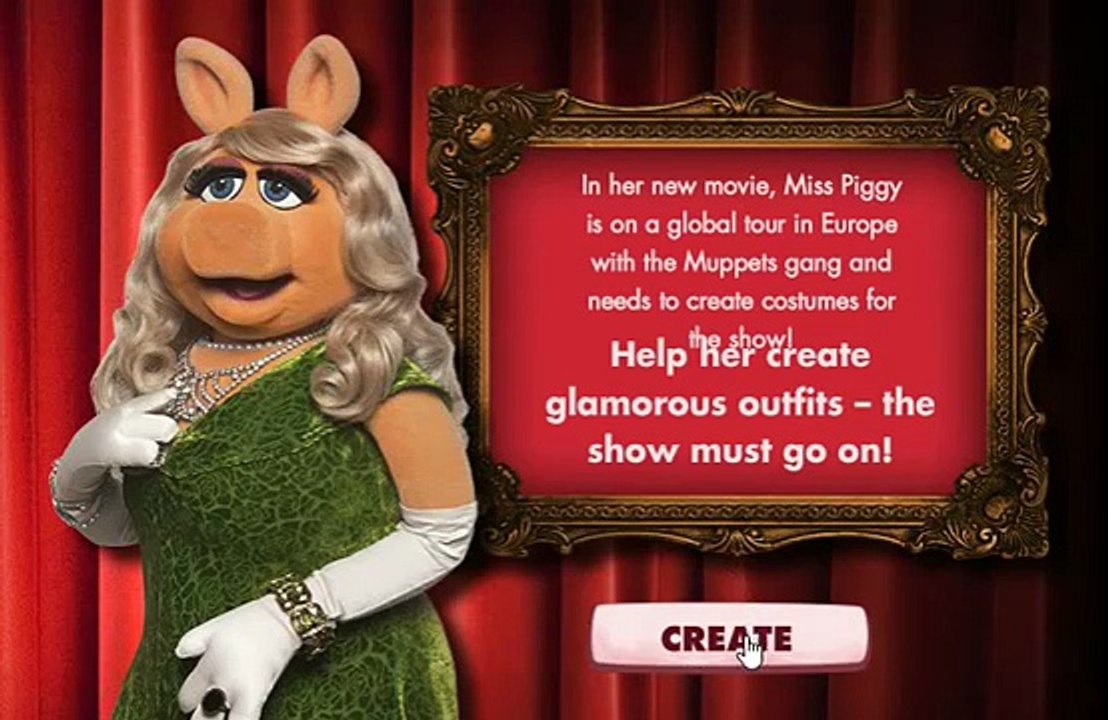 The Muppets Most Wanted - Miss Piggys Fashion Domination FULL Game in HD