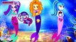 MY LITTLE PONY Mane 6 Transforms Into Mermaids Coloring Book Surprise Egg and Toy Collecto