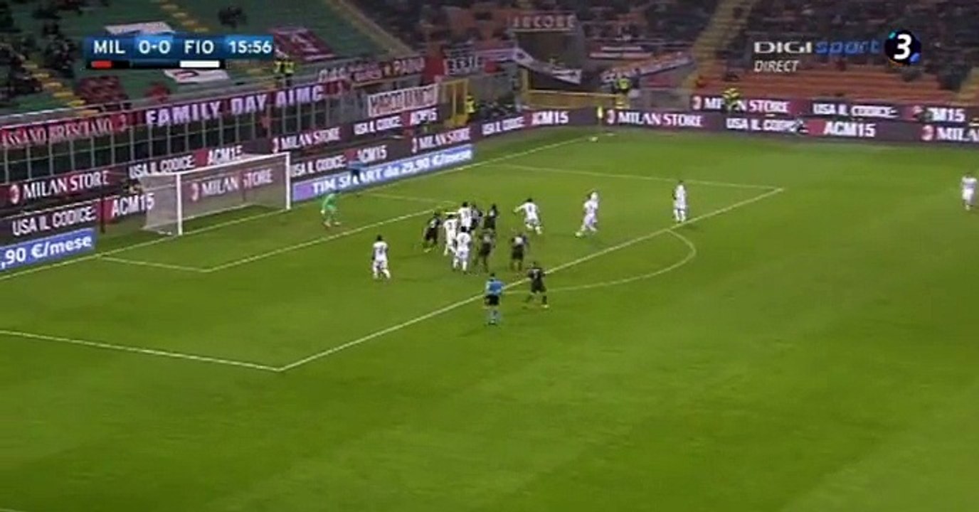 Juraj Kucka  Goal HD - AC Milan 1 - 0  Fiorentina 19.02.2017 HD