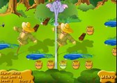 Las Películas De Dibujos Animados: Winnie The Pooh! La pesca de captura de peces. Juegos para niños. Aprender los colores.