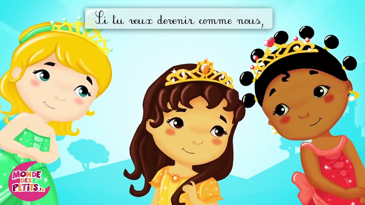 Les petites princesses du monde - Chanson - Comptine (1) - video ...