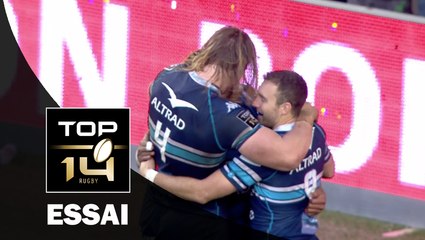 TOP 14 ‐ Essai Timoci NAGUSA (MHR) – Montpellier-Toulouse – J18 – Saison 2016/2017
