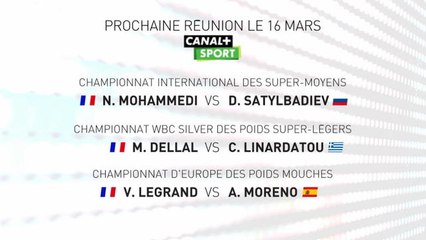 Boxe - Championnat d'Europe - Le 16 mars sur CANAL+ Sport