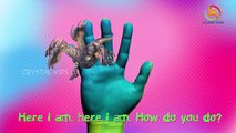 3d Редкие Finger животных Дракон Семья Детские Дети Учебные рифмы