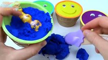 Kinetic Sand Ice Cream Cupcakes Surprise Toys Paw Patrol Talking Tom Peppa Pig PJ MASKS Disney