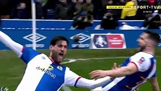 Danny Graham Goal HD - Blackburn 1-0 Manchester United 19.02.2017 HD