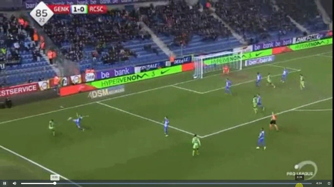 Marinos Goal - Genk vs Sporting Charleroi 1-1 19.02.2017 (HD)