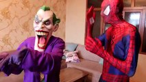 Frozen Elsa Hulk POOP Prank! w/ Spiderman Joker Baby Doll Rapunzel Snow White Superman IRL