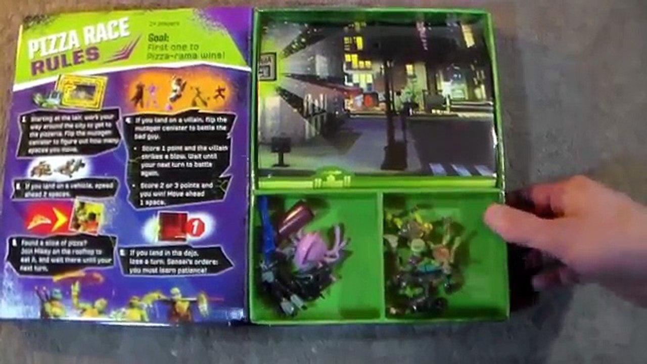 Teenage Mutant Ninja Turtles TMNT Toys Figures Storybook And Game Unboxing!