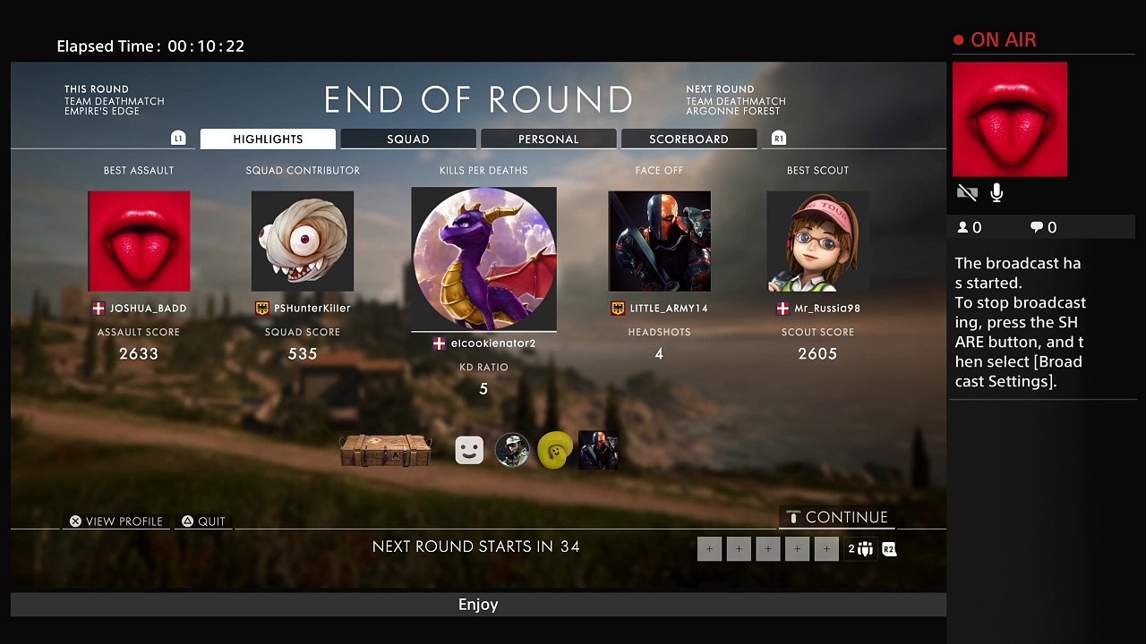 JOSHUA_BADD's Live PS4 Broadcast