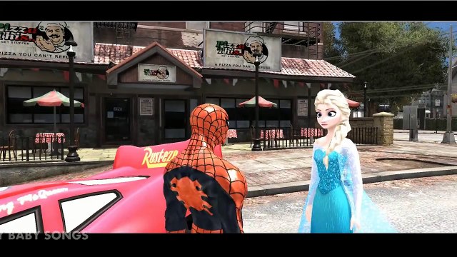 Disney Cars McQueen Driving Crying Baby RECKLESS JOKER Crushes Superheroes Funny Prank