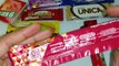 Trying out a lot of candy bars from Turkey Ülker, Egypt Date Bar.. & Lebanon Unica