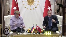 Erdoğan'dan Merkel'e SOĞUK DUŞ ETKİSİ