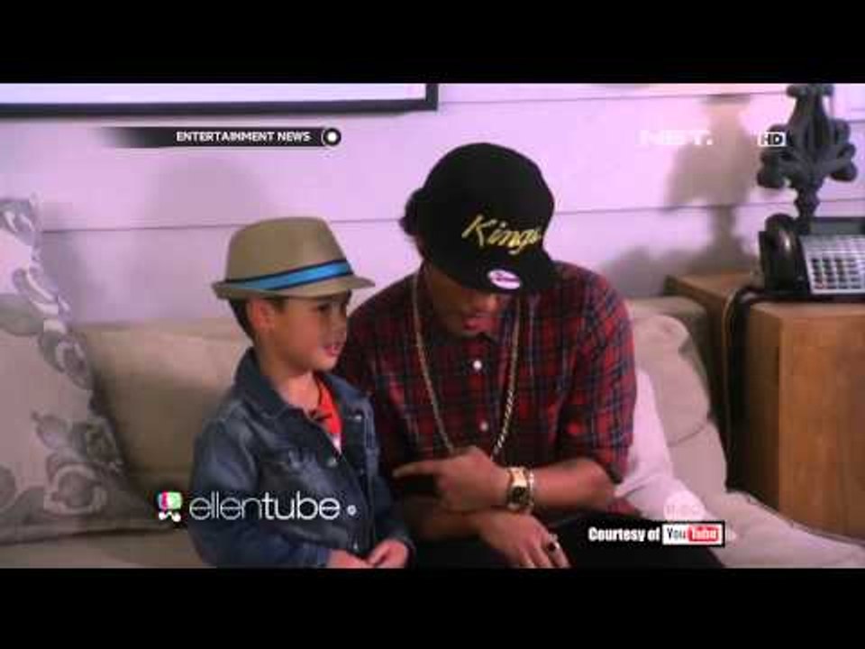 Anak laki-laki berusia 6 tahun ini duet sama Bruno Mars