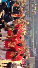 Dejan Radonjic dize trofej posle pobede!