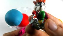 Play-Doh HUEVOS SORPRESA JUGUETES Videos de Peppa Pig Minecraft Thomas el Tanque de Disney Frozen Juguetes Fluf